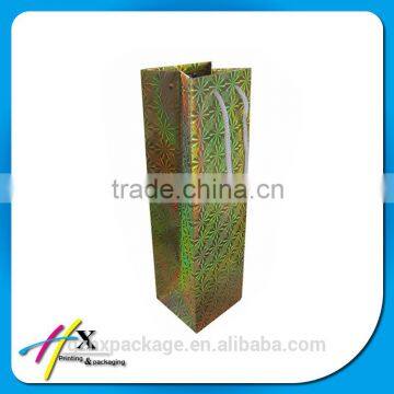 Brighting Paper Coated Premium End Wine Packaging Bag