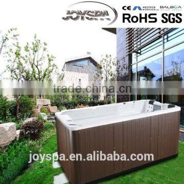 New design Massage Function and Freestanding Installation Type 2016 NEW outdoor swim spa