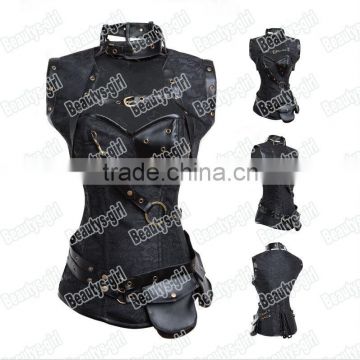 Sexy Steampunk corset,steel bone corset