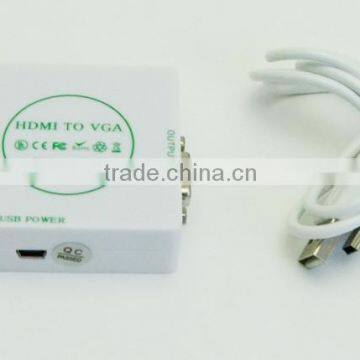 HDMi TO VGA Converter HD 1080P HDMI To VGA Adapter Video Converter photo-5