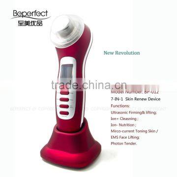 BP-012 home use face beauty machine for deep cleanse/cosmetic nutrition in/skin whitning/face lift/acne treatment