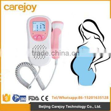 LCD Pocket Fetal Heart Doppler 3MHz Probe