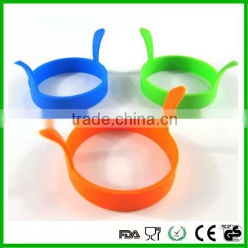 Kitchen accessory round silicone rubber egg ring egg tools