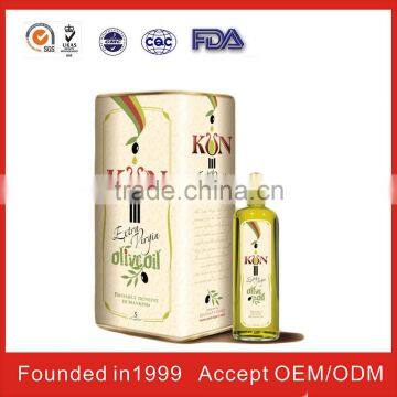 500ml China Round Oil Tin Box Manufacturer