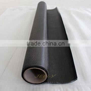 Carbon Fiber 6K 320gsm 2x2 Twill Woven Fabric Black Carbon Yarn Weave Cloth 1m Wid