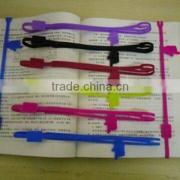 study goods new hand shape silicone bookmark