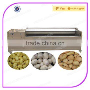 Stainless Steel 2000kg/h Industrial Continuous Potato Washing Machine/ Potato Cleaning Machine