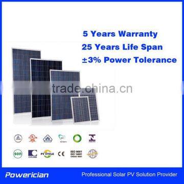 Off Grid Solar Power Use 45W Solar Panel PV Power System for Home