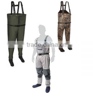 Fly Fishing Waders,Neoprene Camo Chest Wader,Breathable Waist Waders