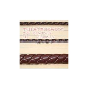 Round make leather cord jewelry for Eyewear