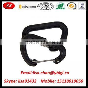 Custom Black Anodized Aluminum Hammock Hooks