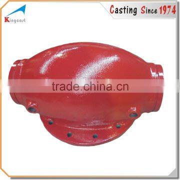 OEM Custom Cast Iron Powder Epoxy Coating Casting photo-2