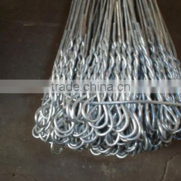 JNZ single loop Galvanized Bale Ties baling wire steel wire