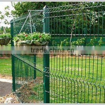 garden iron netting fence