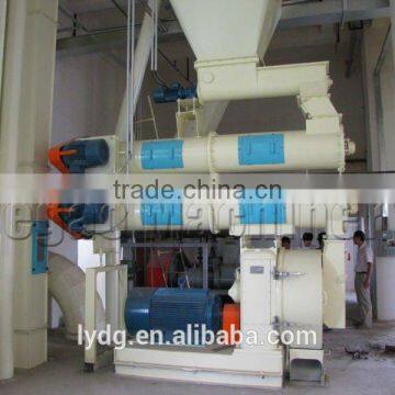 High capacity rabbit feed pellet machine