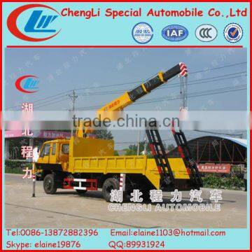 Dongfeng Flatbed Truck Mounted Crane photo-4