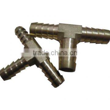 T type brass male hose barb