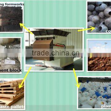 2015 Popular Composite Crusher /Wood Pallet Crushing Machine