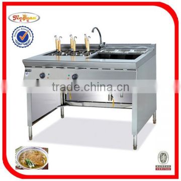 Quality and quantity assured Guangzhou Jieguan Electric convection pasta cooker&Bain marie EH-1276 0086-136-322-722-89