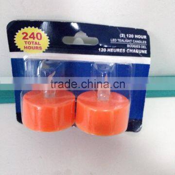 Led Halloween Tealight Candle Yellow Flicking Led Tealight Candle Led Tealight