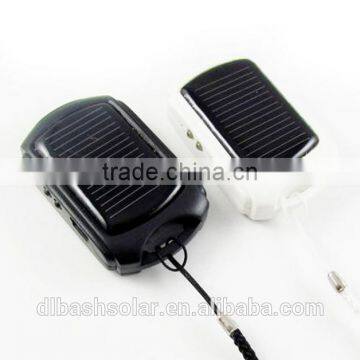 Solar Power Flashing USB Keychain Mini Usb Charger 3LED Emergency Light photo-2