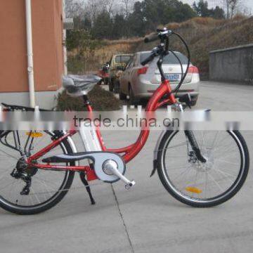 250W Rear Motor,36V10A Lithium Battery,Sinwave Controller,LED Display CE Woman Electric Bike photo-4