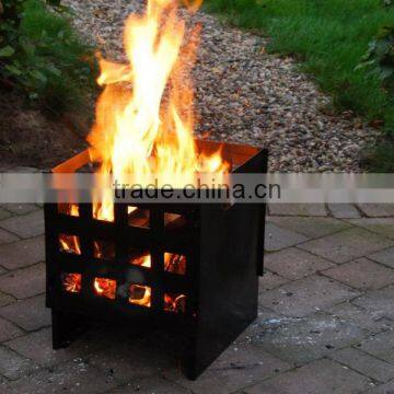 Heavy Gauge Black Iron Outdoor Fire Pit photo-3
