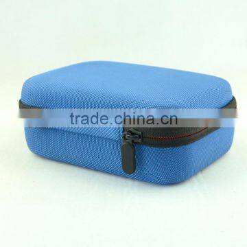 Blue Hard Shell EVA Camera Case for outdoor wireless remote control camera tool case