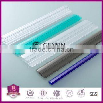 plastic profile/polycarbonate profile/pc profile