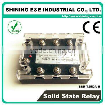SSR-T25DA-H Equal To Fotek CE Approved 25A 3 Phase SSR photo-6