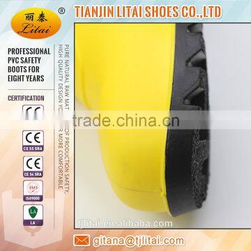 Light Yellow PVC Safety Boots /Cheap Safety Boots/PVC Work Boots photo-4