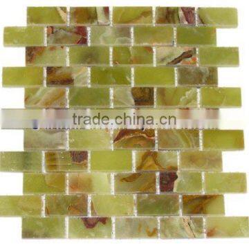 PAKISTAN CHEAP 2017 GREEN ONYX MOSAIC TILES COLLECTIONS photo-3