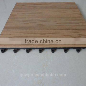 Good Selling Plastic Wood Composite Terrace/Garden Tile Plastic DIY Decking photo-2