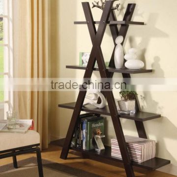 X-Shaped Bookshelf