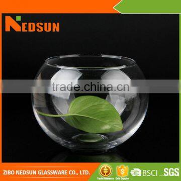 Chinese supplier wholesales Welcome OEM 2017 glass fish bowls