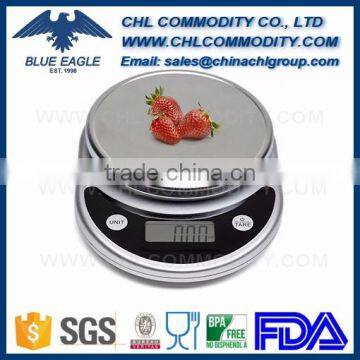 Elegant Stainless Steel Professional Digital Kitchen Food Scale photo-4