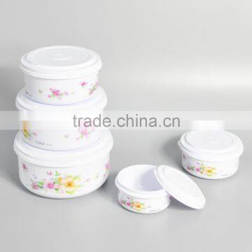 5 Pieces Plastic Lunch Box Storage Container to Keep Food Hot and Fresh photo-3