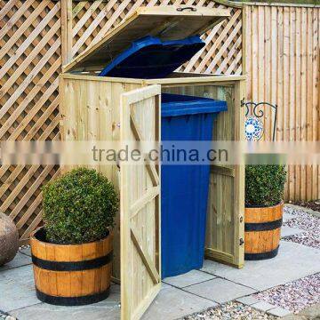 Raccoon Resistant Wooden Garbage Can Storage Sheds photo-3