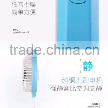 USB Charge Badminton Handheld Air Fan, Mini Desktop Fan For Student photo-5