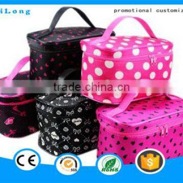 2016 High Quality Travel Cosmetic Bag Wholesale Canvas Cosmetic Bag Small Round Cosmetic Bag photo-2