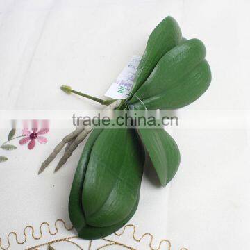 SJ013831 High Quality Real Touch Leaves From Artificial Phalaenopsis Orchid Flower/orchid Leaves photo-4