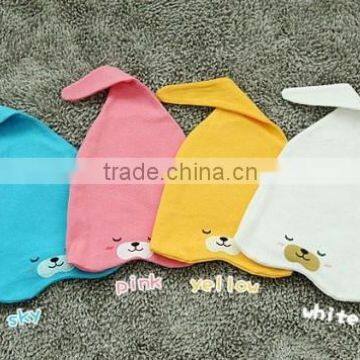 Child Sleep Hat Newborn Cap The Baby Kit Lens Cap Baby Cotton Cap photo-5