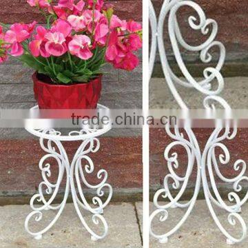 European Style Metal Garden Flower Display Shelf