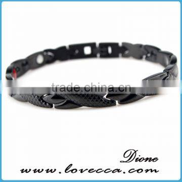 Top Selling Men White Tungsten Mesh and Ceramics Bracelet photo-4