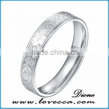Wholesale Stainless Steel Jewelry Couple Rings for Valentines Day photo-3