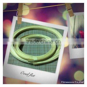 Rattan Flat Oval Core High Quality photo-3