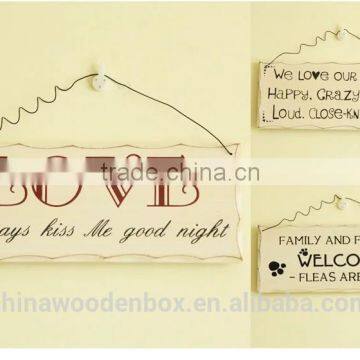 2015 Popular Refined Wooden Door Plates Custom Indoor Directional Signage Lovely Wooden Signage photo-4
