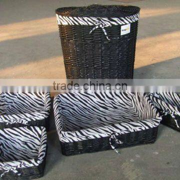 2014 latest sweet cane laundry basket