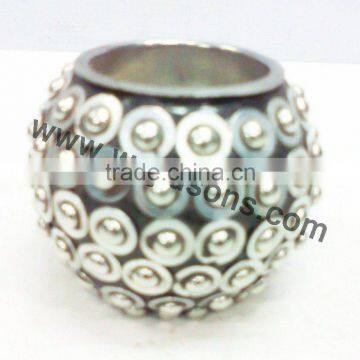 New Aluminum Napkin Ring | Wedding Wooden Napkin Ring photo-3