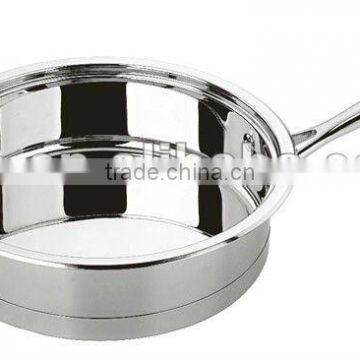 3 layers bottom Stainless steel deep frypan